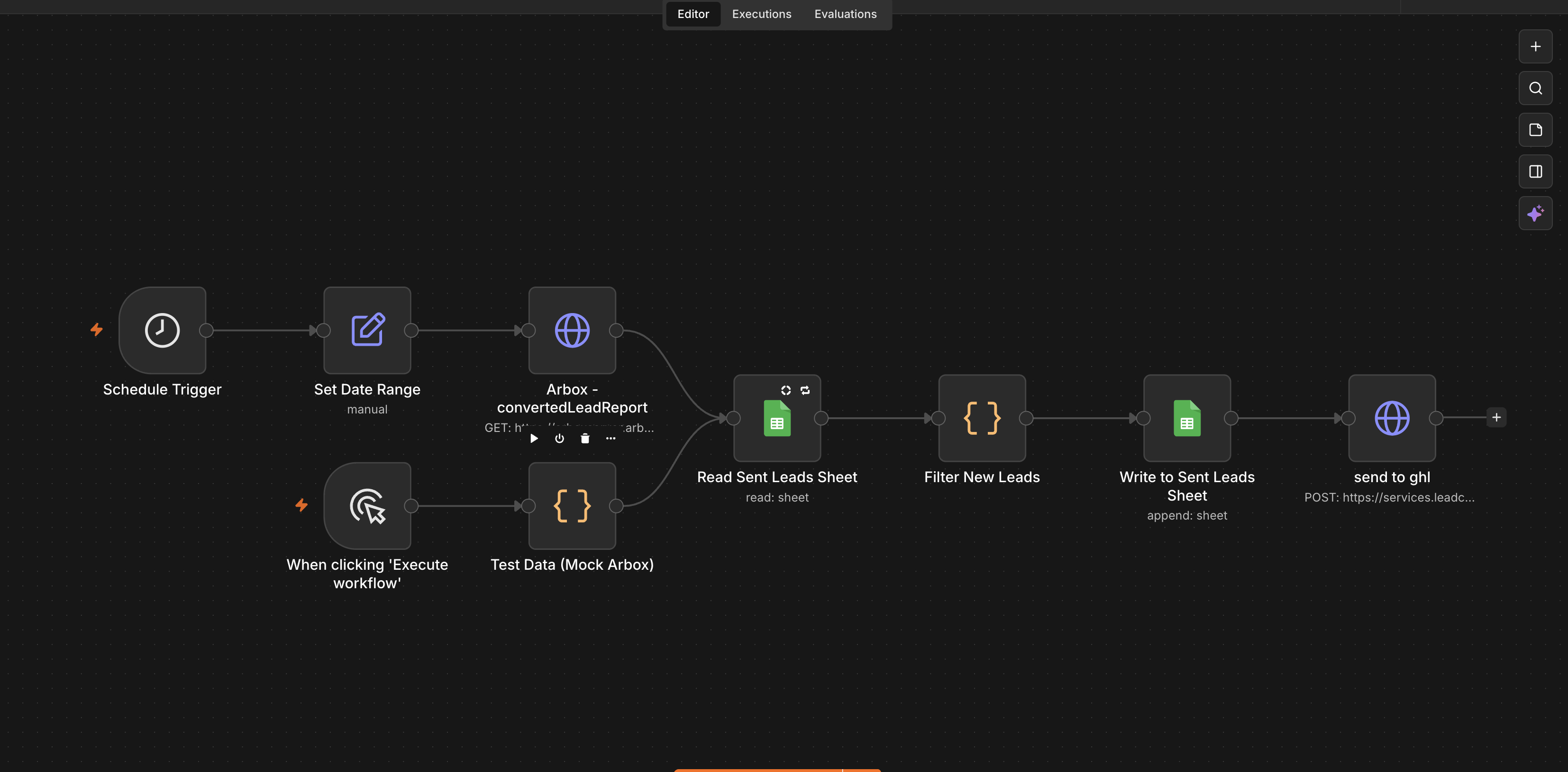 n8n Pipeline — Arbox to GHL